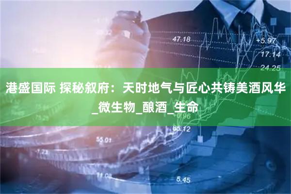 港盛国际 探秘叙府：天时地气与匠心共铸美酒风华_微生物_酿酒_生命
